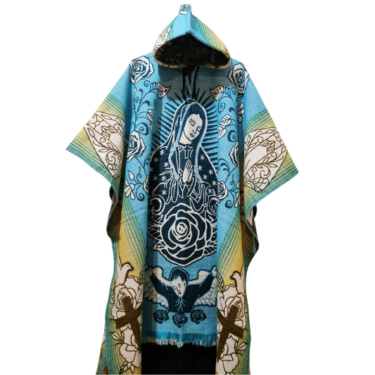 PONCHO ALPACA VIRGEN MARÍA