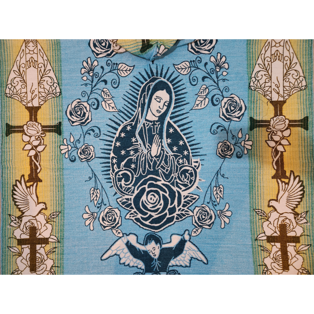 PONCHO ALPACA VIRGEN MARÍA