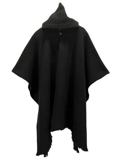 PONCHO NEGRO OVEJA