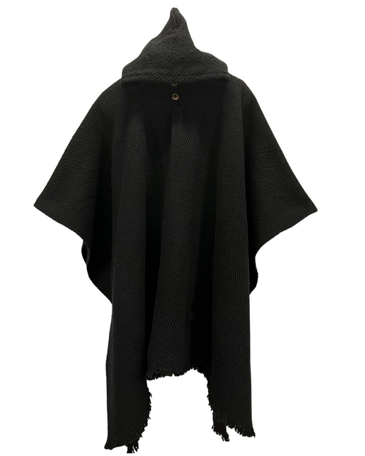 PONCHO NEGRO OVEJA